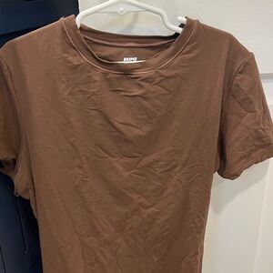 Skims fits everybody cocoa t-shirt bodysuit